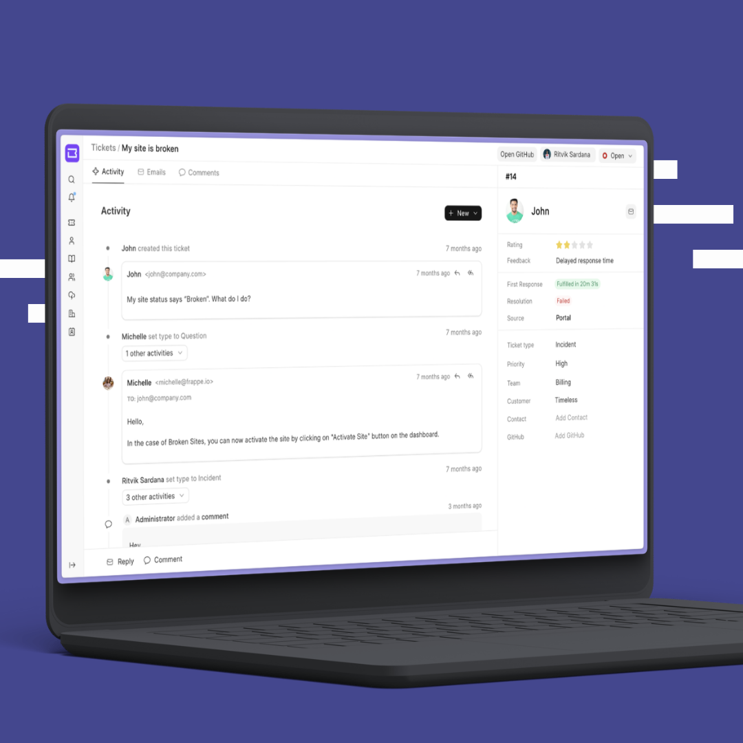 Oxygan CRM Dashboard UI